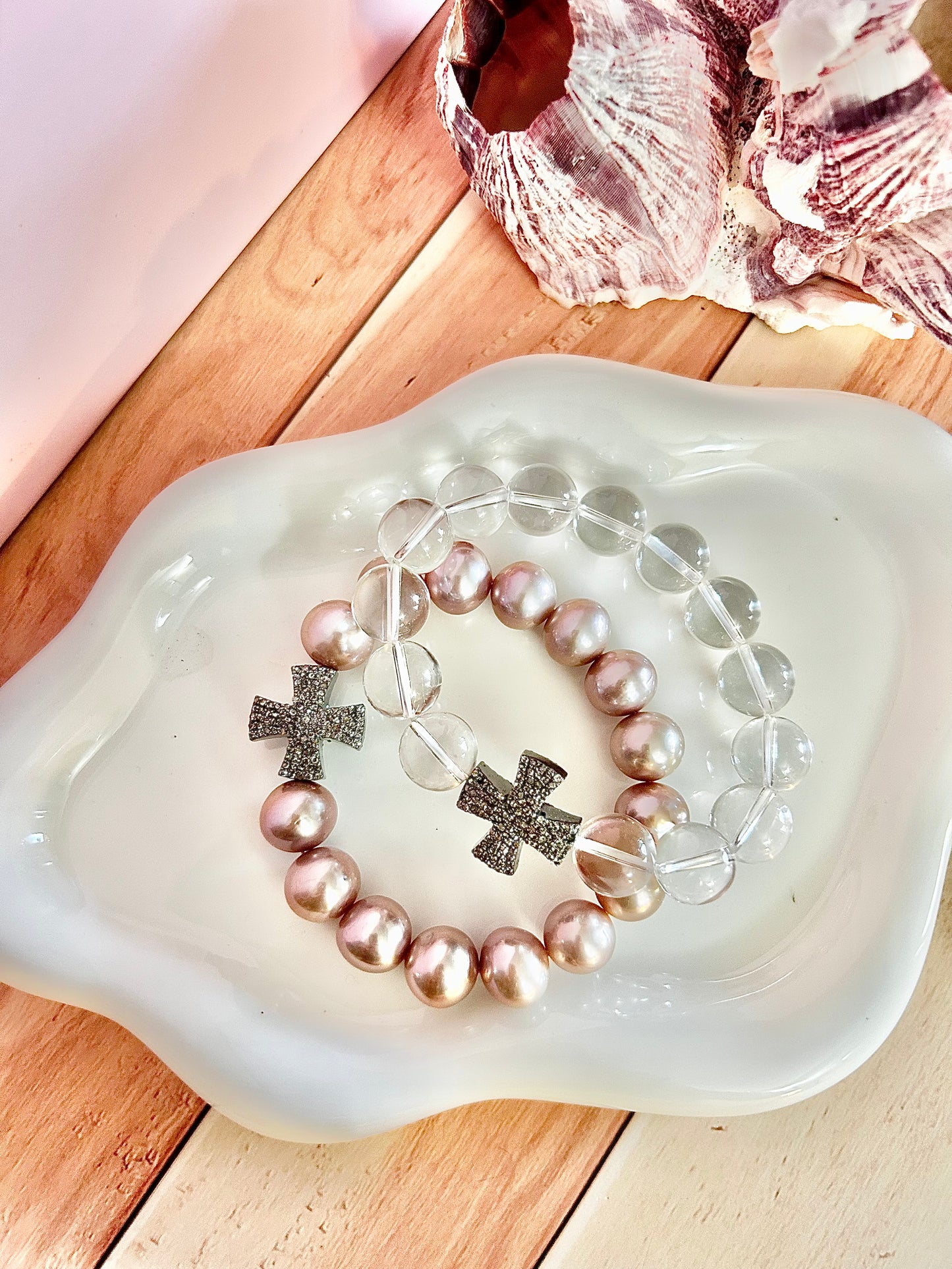 Michelle Cross Bracelet