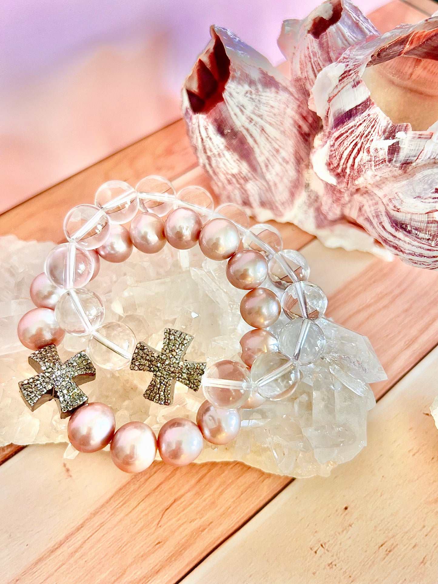 Serena Cross Bracelet