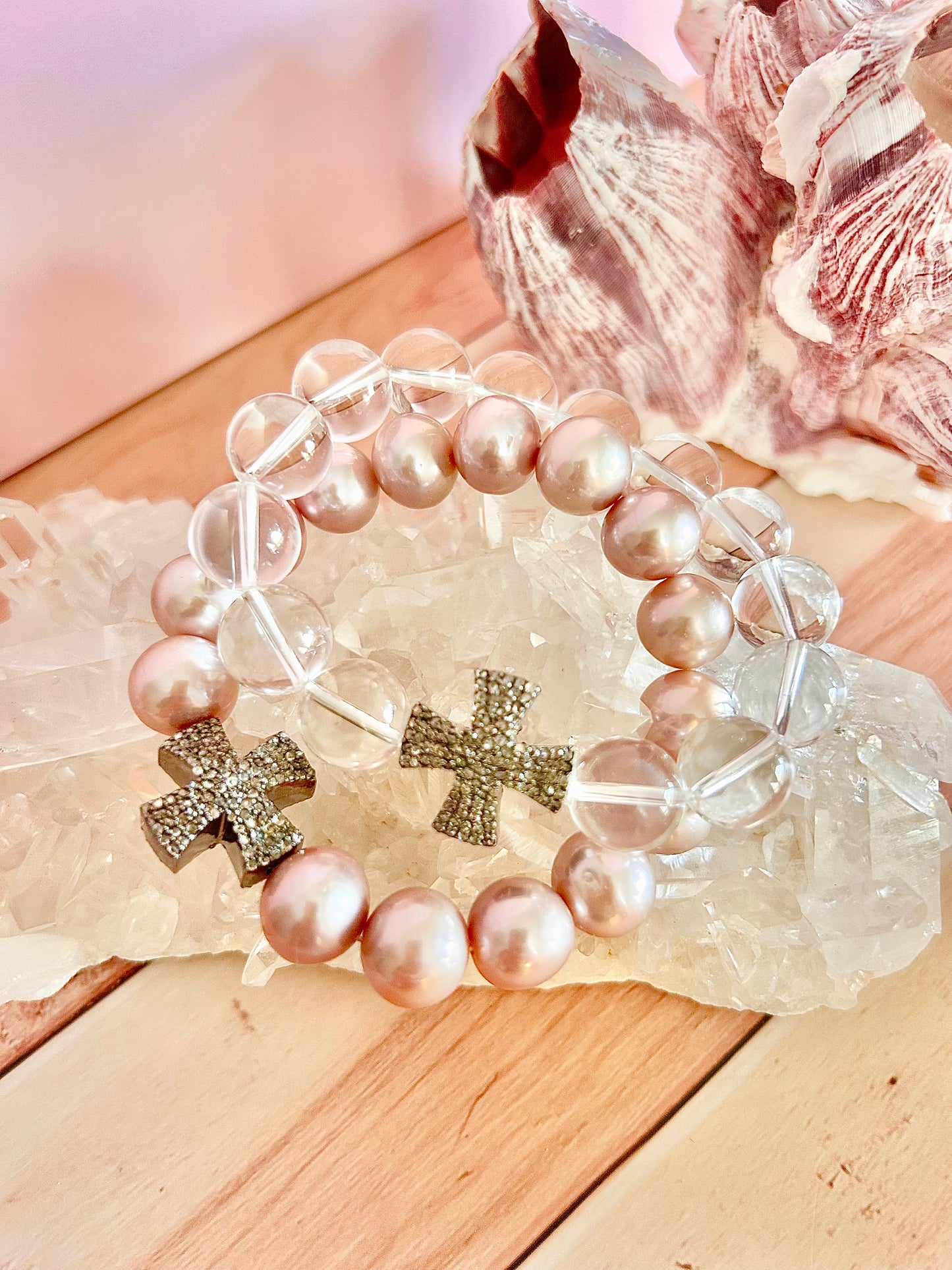 Michelle Cross Bracelet