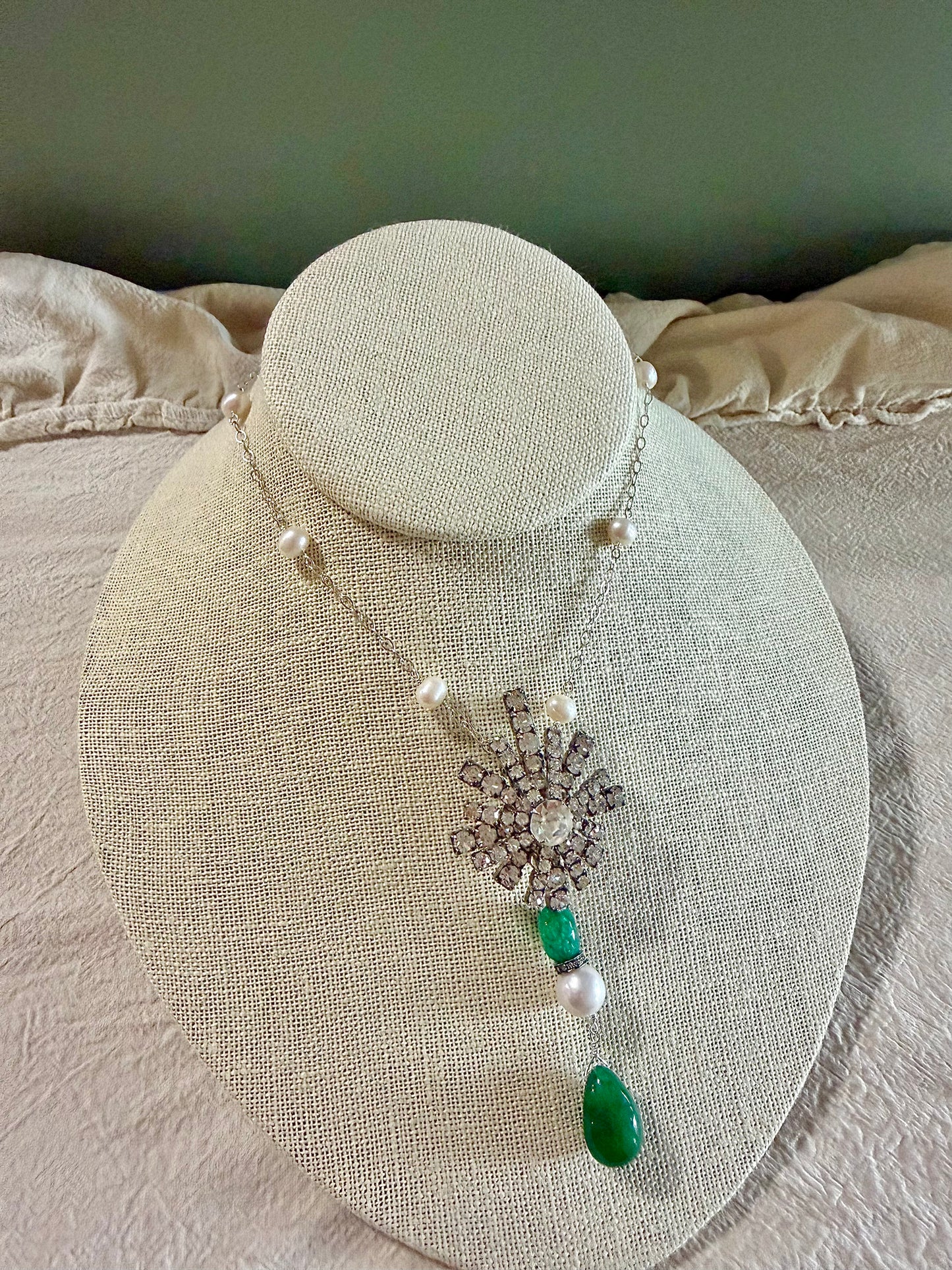 Starlight Pearl Pendant Necklace