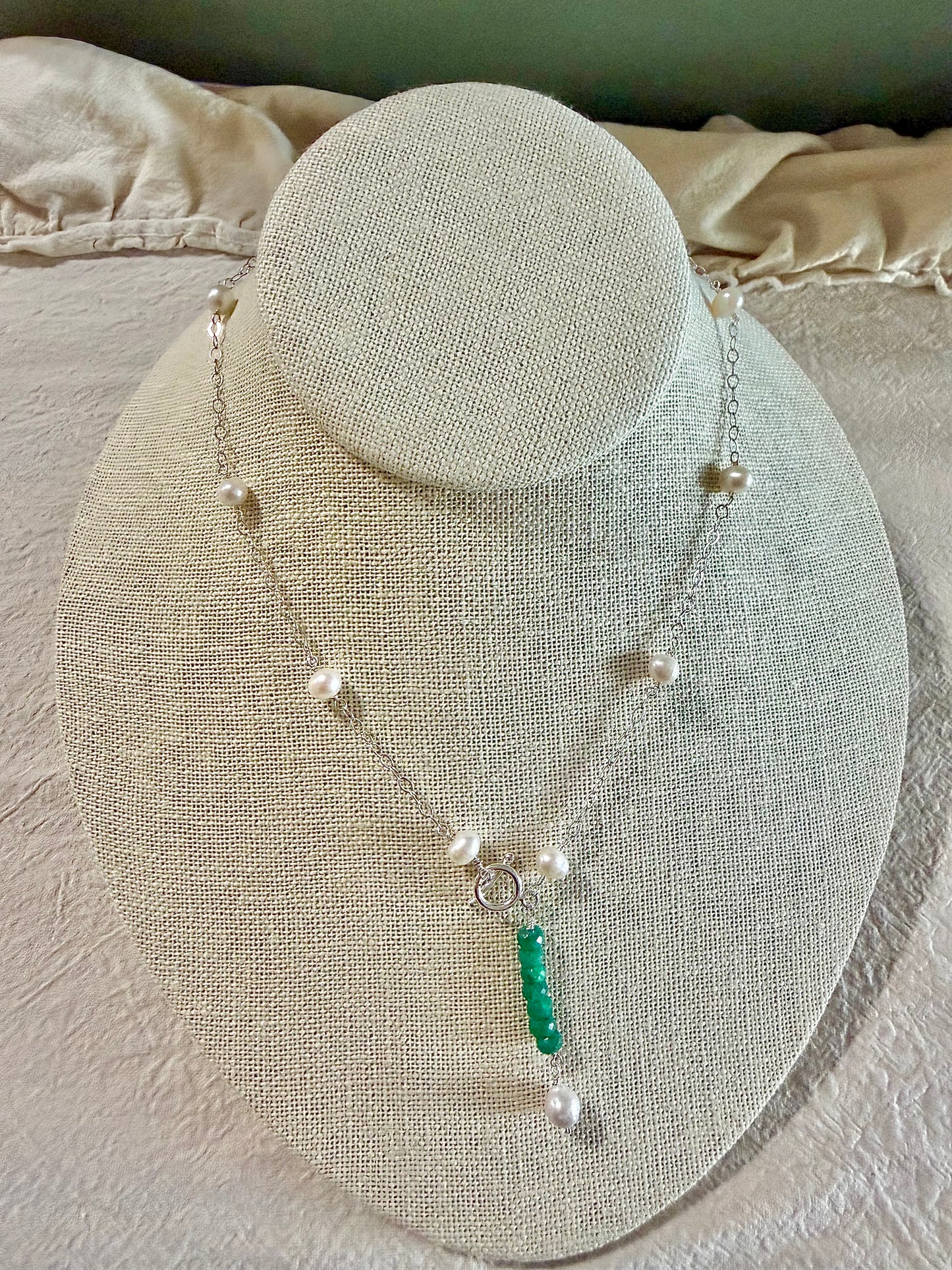 Starlight Pearl Pendant Necklace