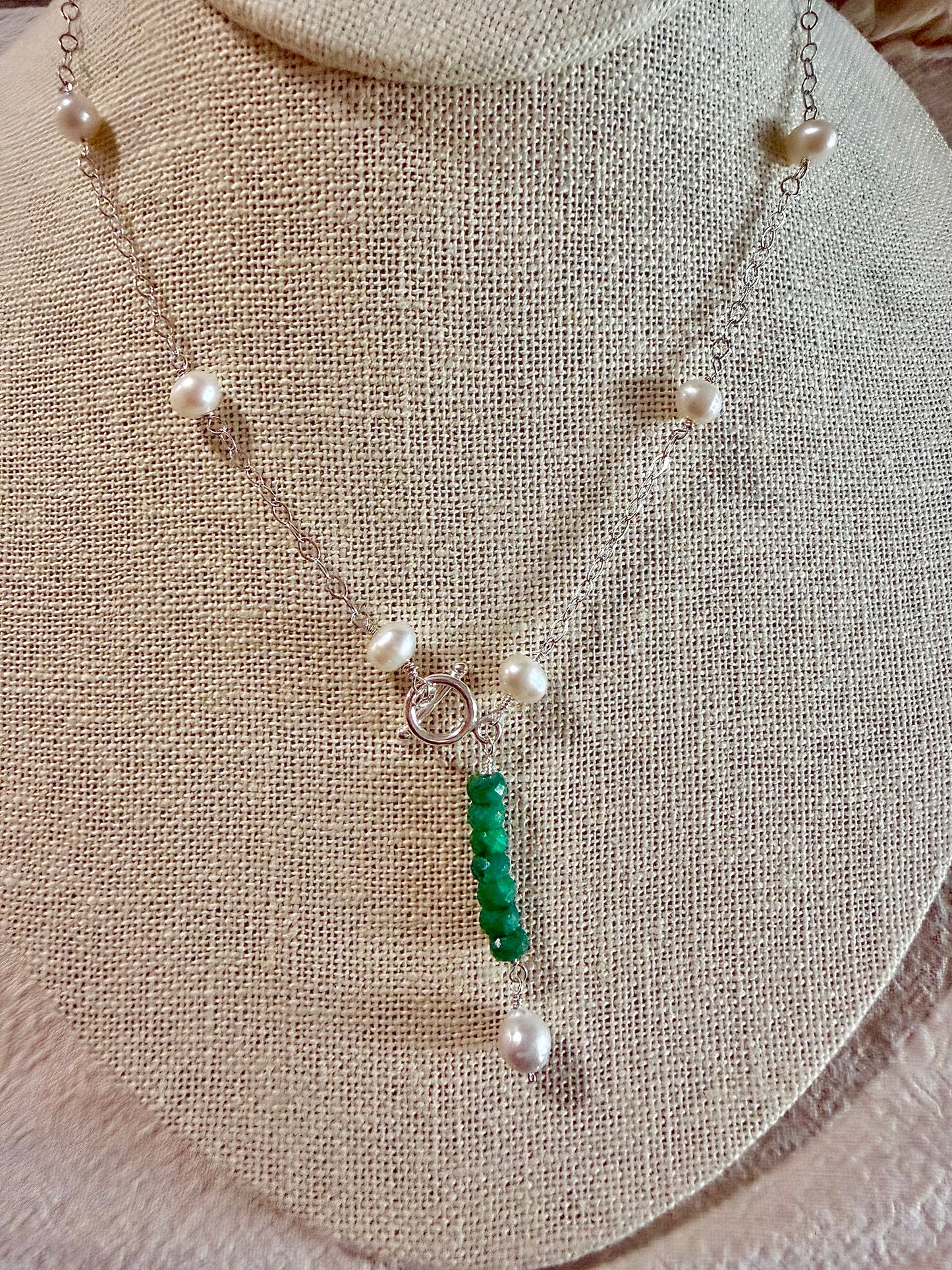 Starlight Pearl Pendant Necklace