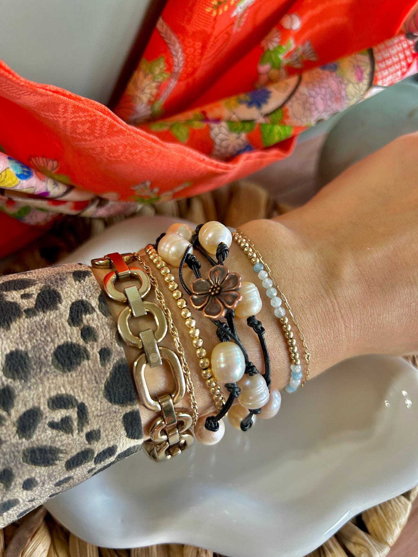 Ocean Front Wrap Bracelet