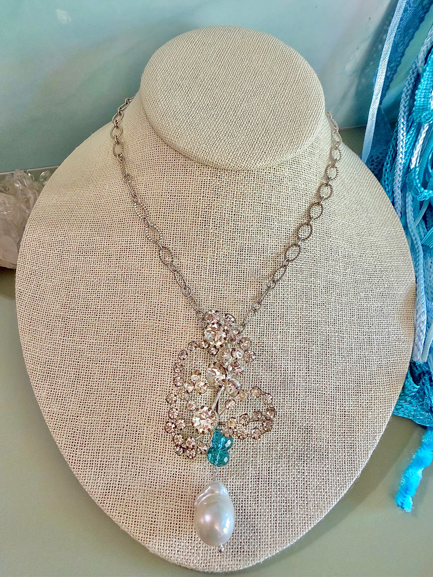 Heart of the Ocean Necklace.