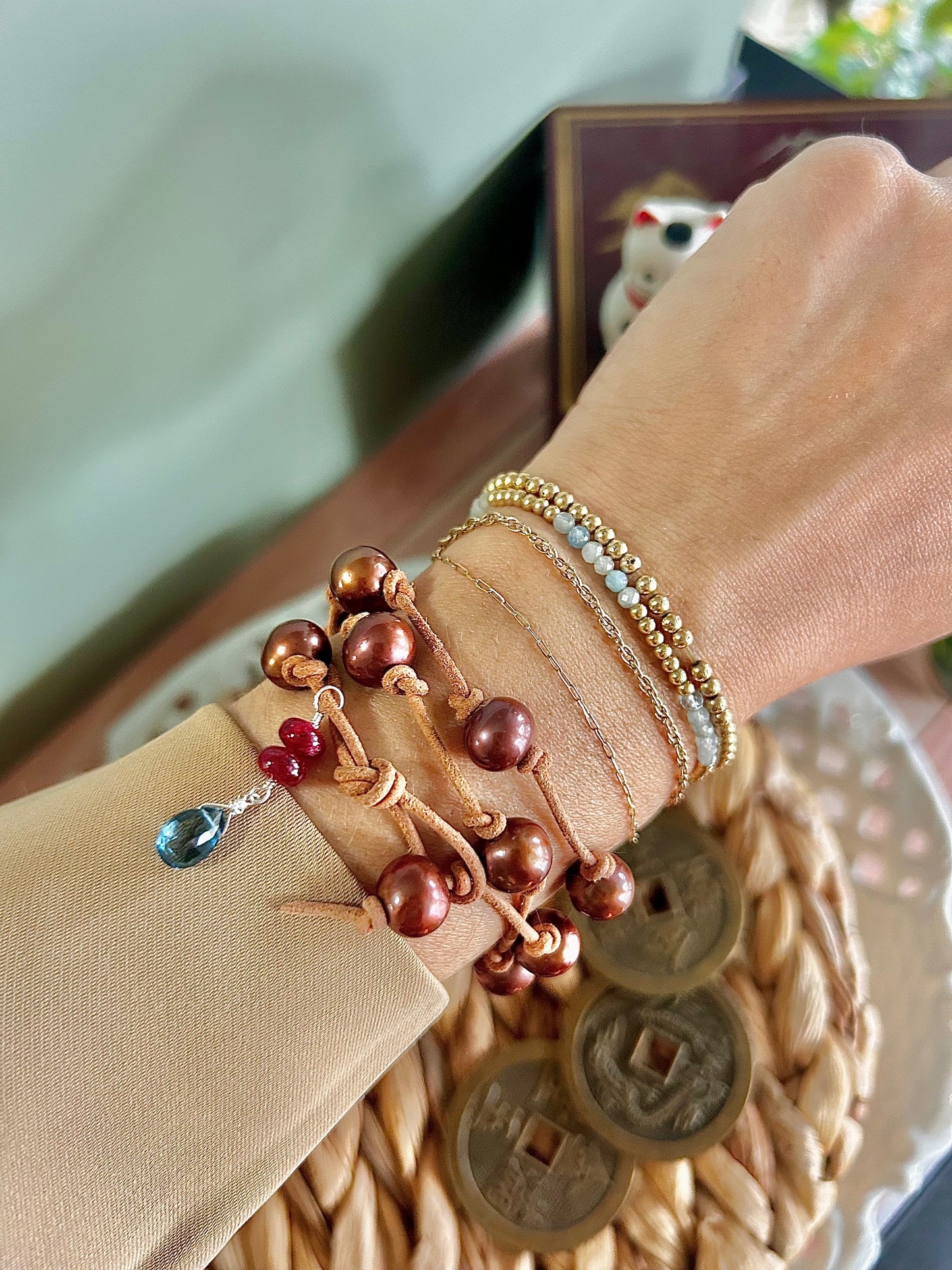 Luster Wrap Bracelet