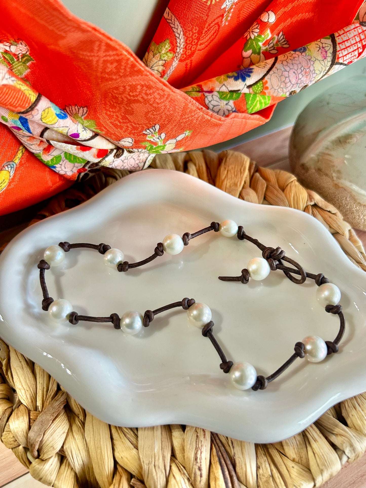 Infinity Pearl Wrap Bracelet