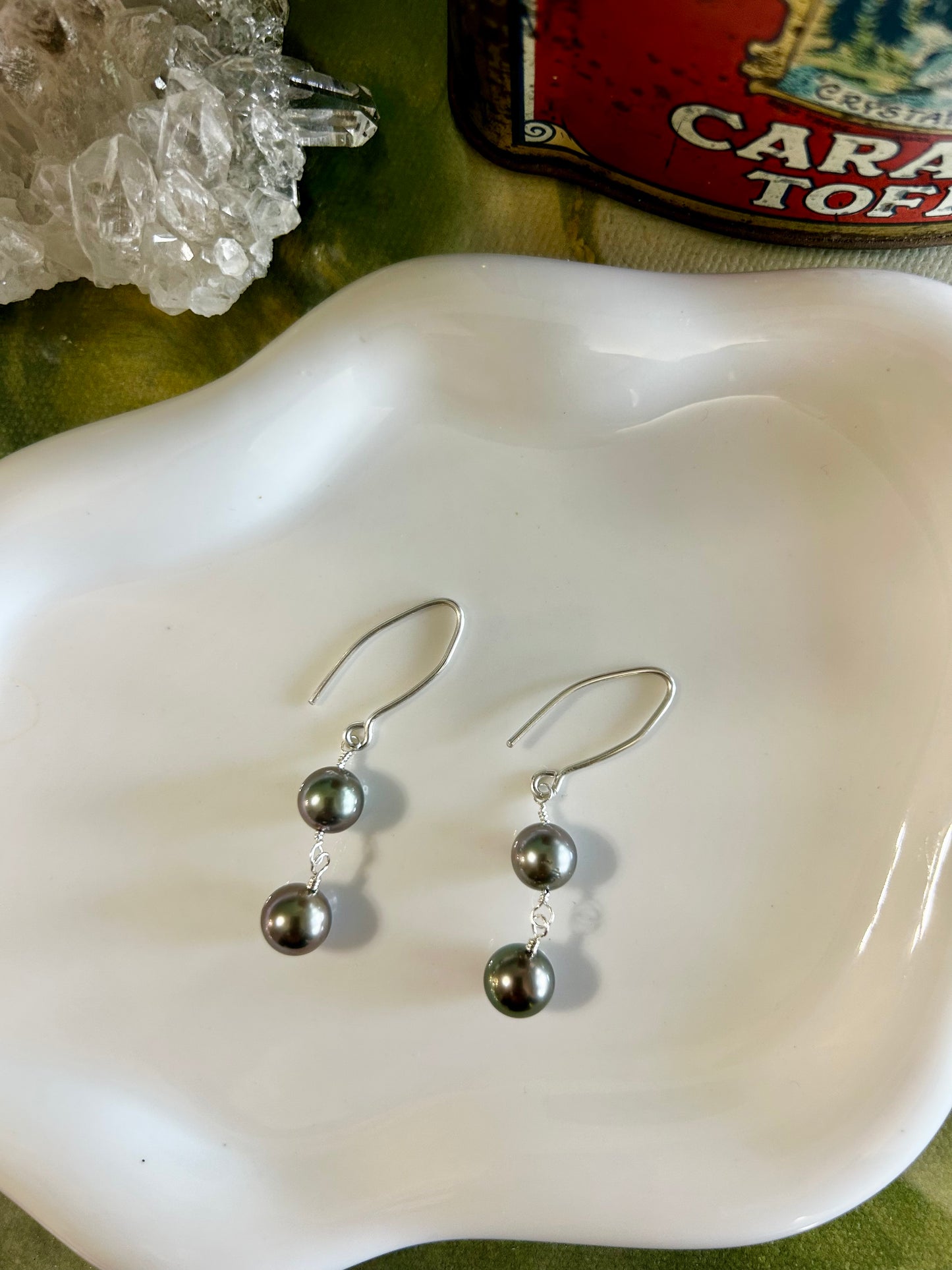 Melanie Tahitian Pearl Earrings