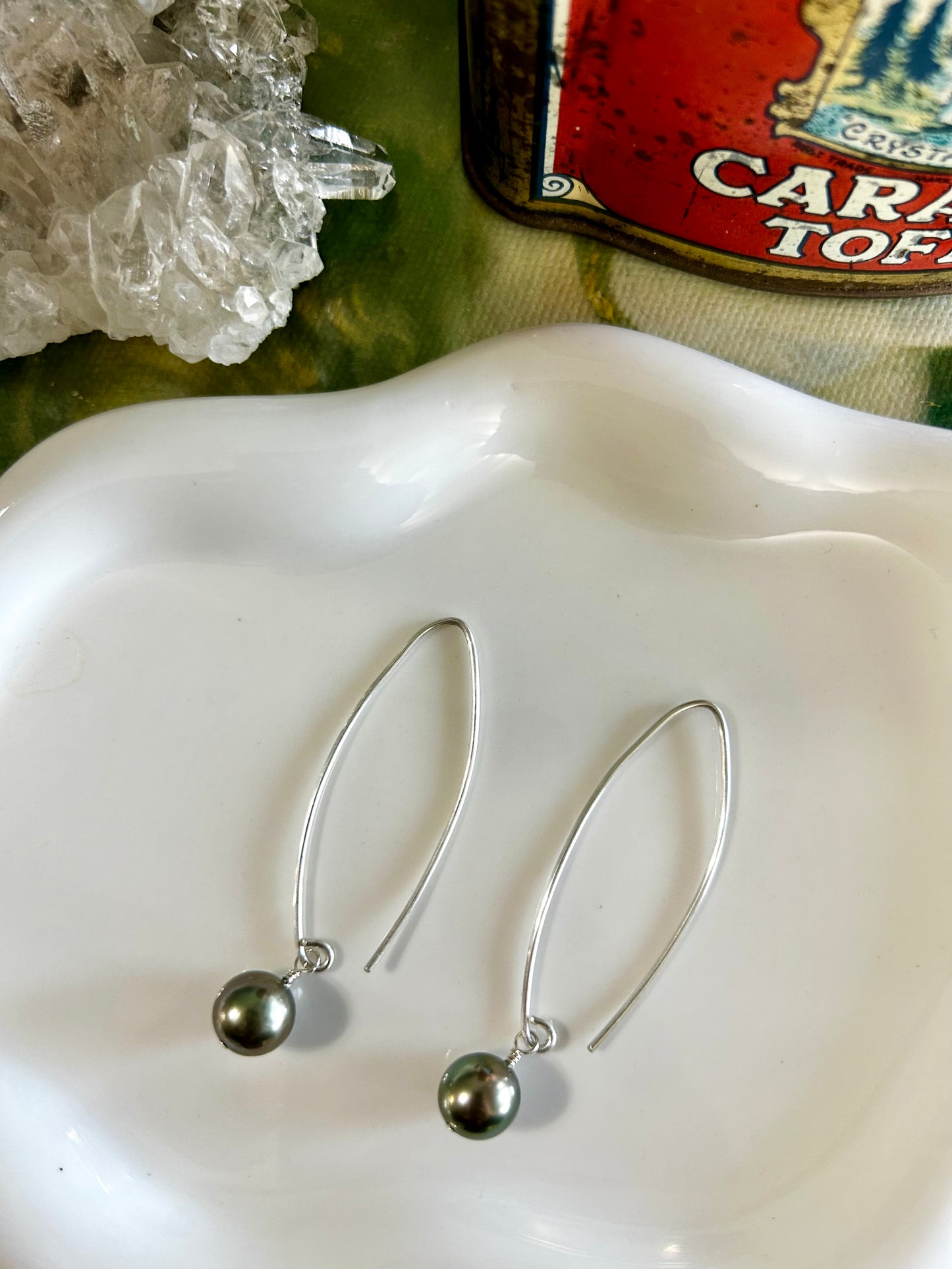 Celine Tahitian Pearl Earrings