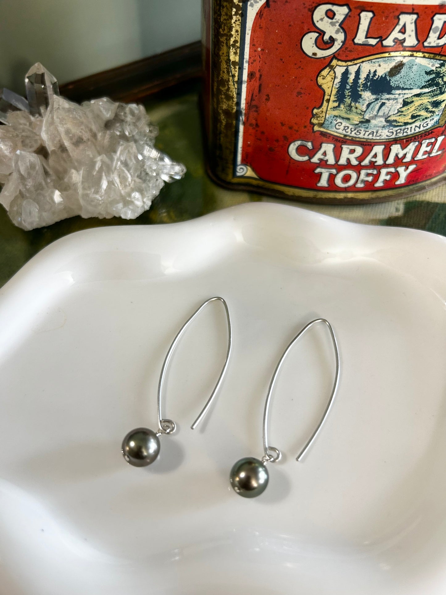 Ariana Tahitian Pearl Earrings