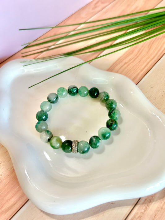 Sakura Agate Bracelet