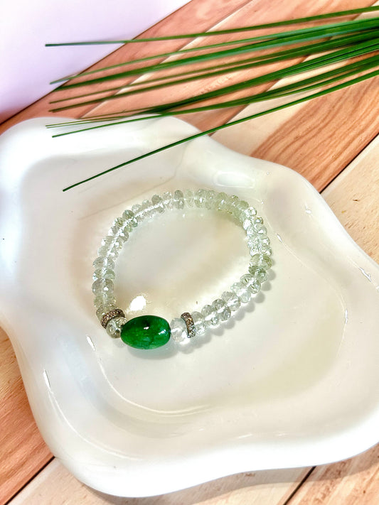 Sota Green Amethyst Bracelet